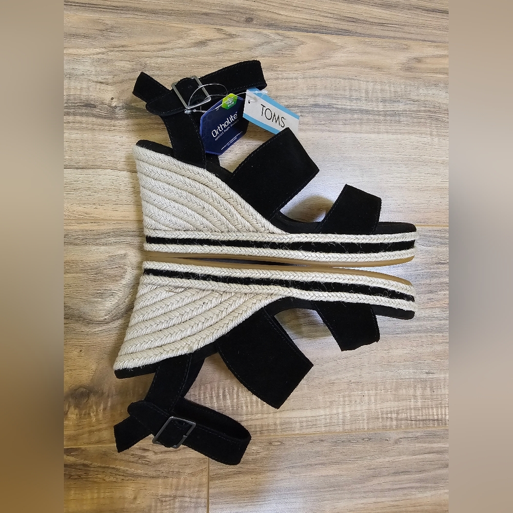 New Toms Exclusive Madelyn Wedge Sandal - Picture 11 of 14